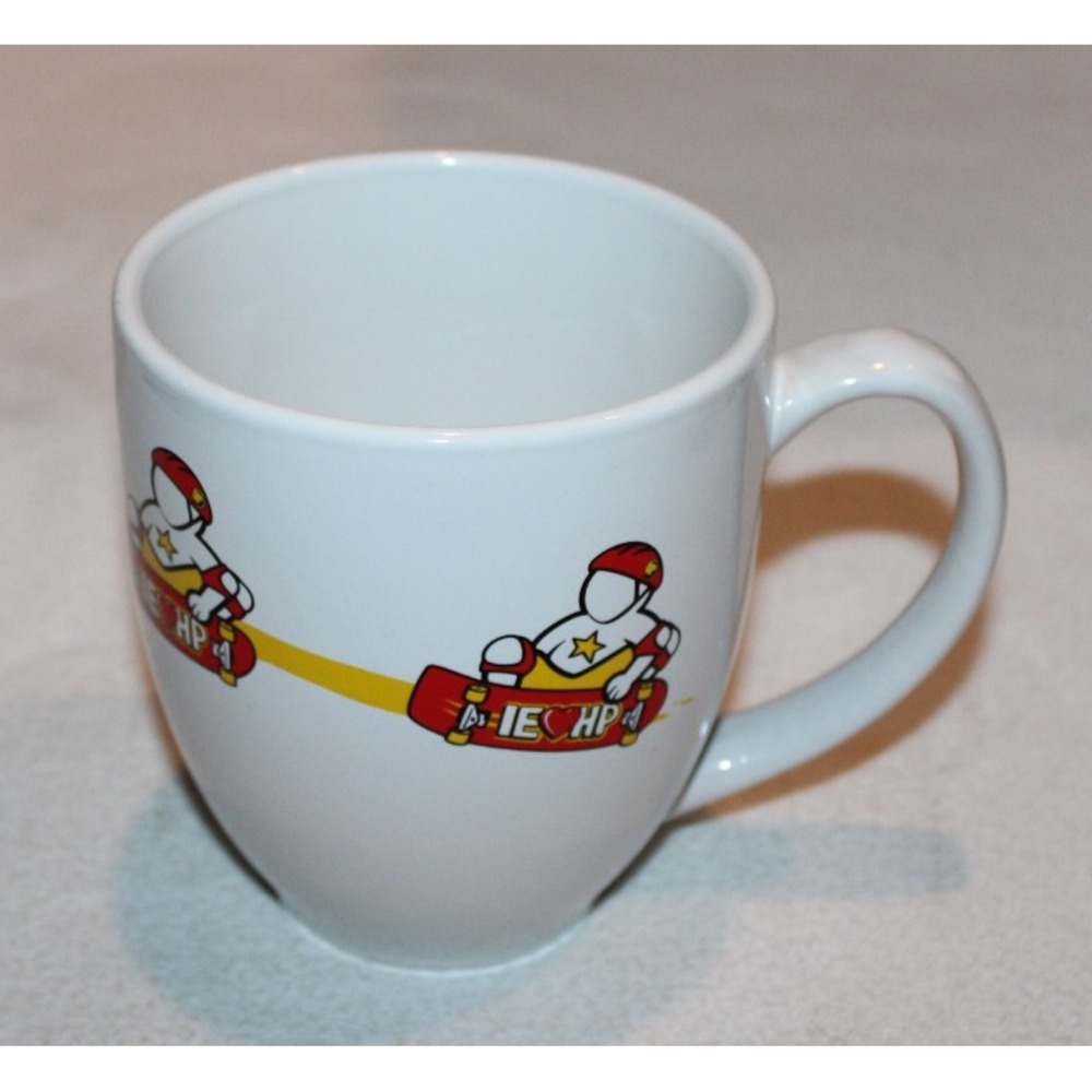 2 white skateboarding coffee mugs 16oz each lot - Picture 12 of 16